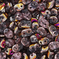 SuperDuo perlen 2.5x5mm Tanzanite - Sliperit